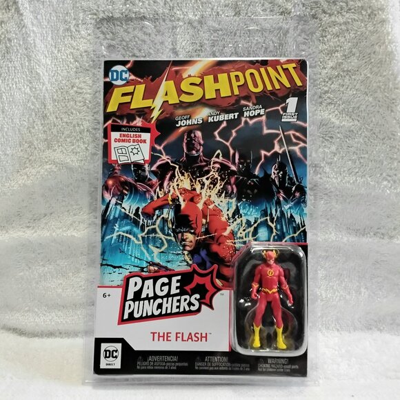 3/$40 Sealed Flashpoint The Flash 1 DC Comic Book & Figure by McFarlane!! - Picture 1 of 2